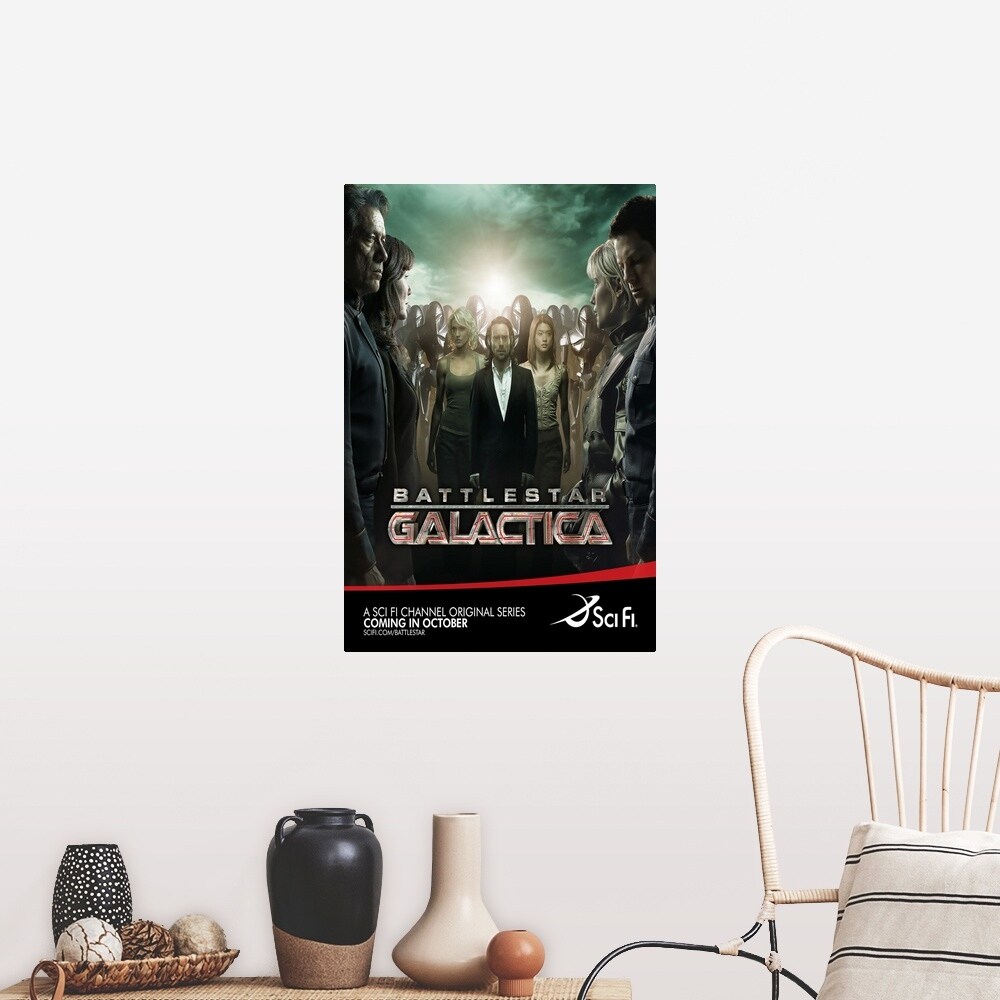Battlestar Galactica (TV Series 2004-2009) - Posters — The Movie Database  (TMDB), image size:1000x1000