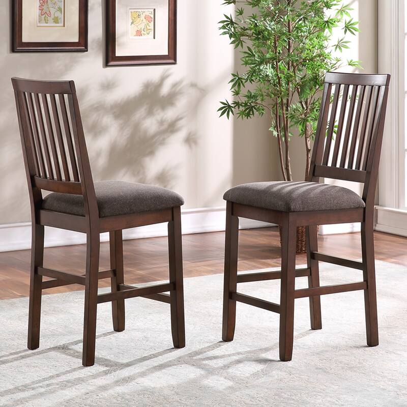 Steve Silver Yardley 7-Piece Counter Height Storage Dining Set
