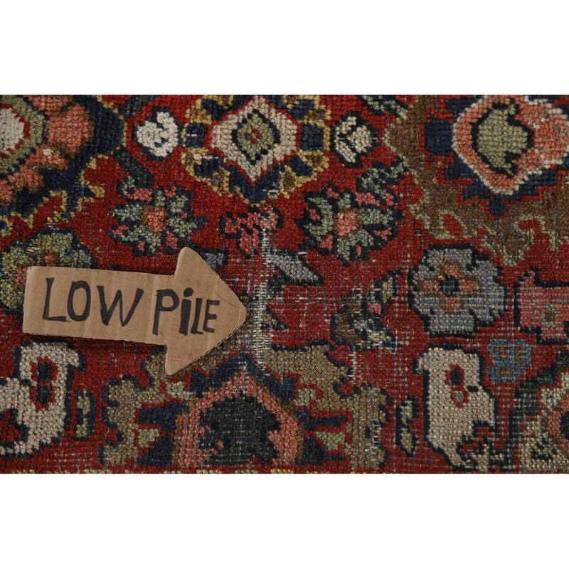 Mahal Persian Antique Area Rug Hand-Knotted Wool Carpet - 6'9"x 9'11"