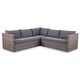 preview thumbnail 4 of 18, Chandler Patio 6-Piece Sectional Dining Set with Adjustable Table