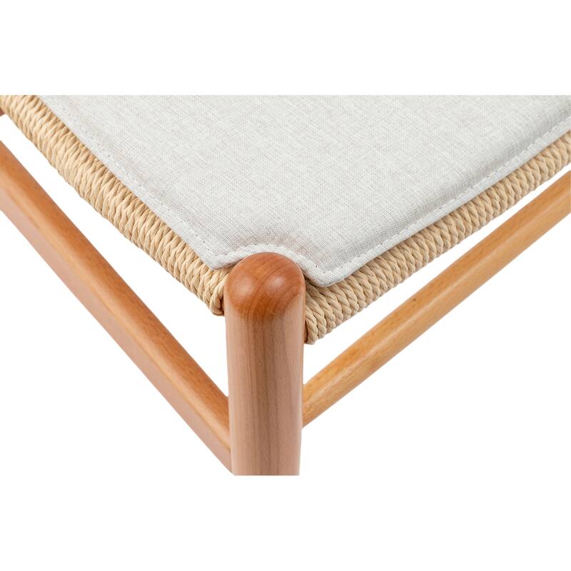 Dining Chairs for Dining Room,Soild Wood Weave Dining Chair,Armchair,Fully Assembled,Set of 2