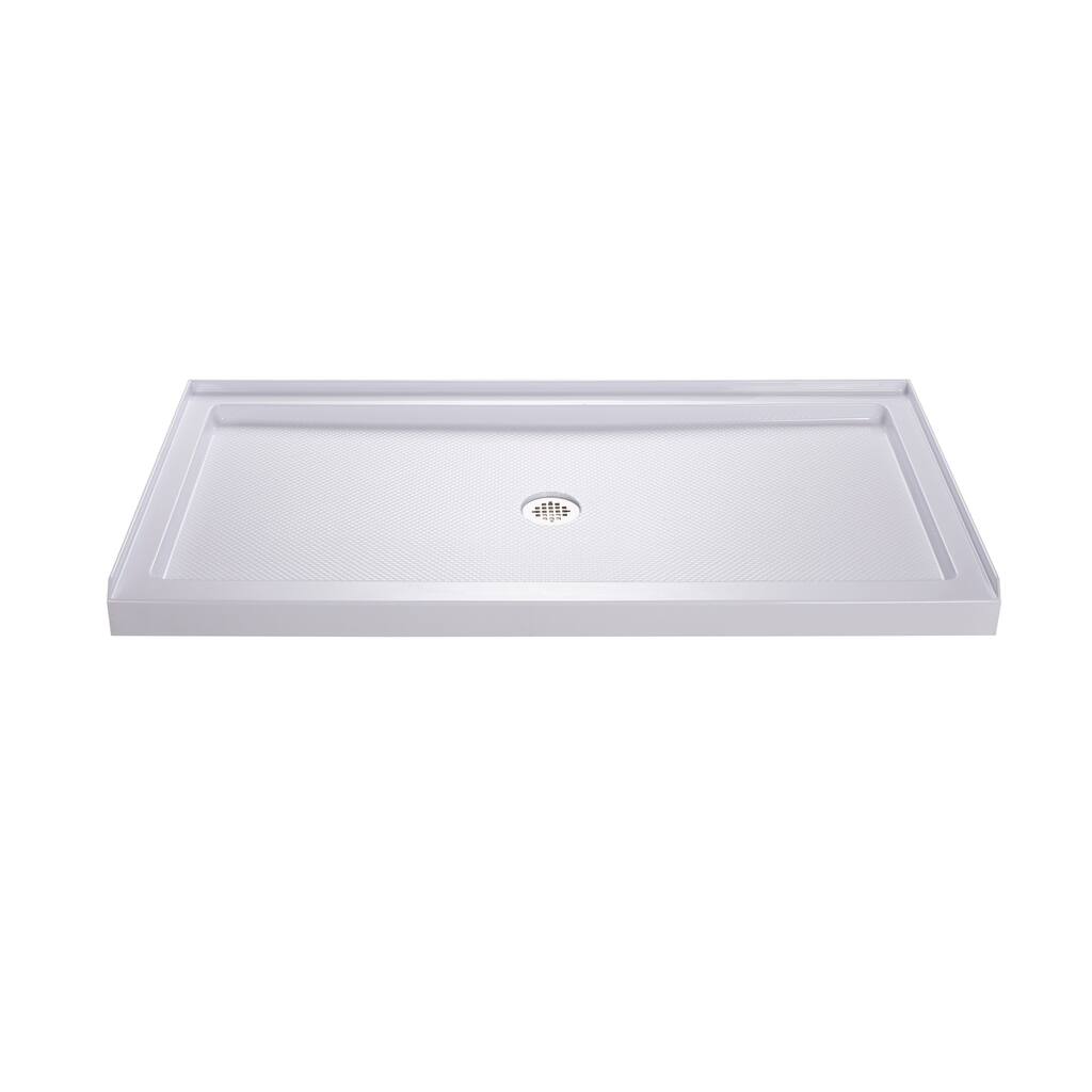 DreamLine SlimLine 30 in. D x 60 in. W x 2 3/4 in. H Single Threshold Shower Base