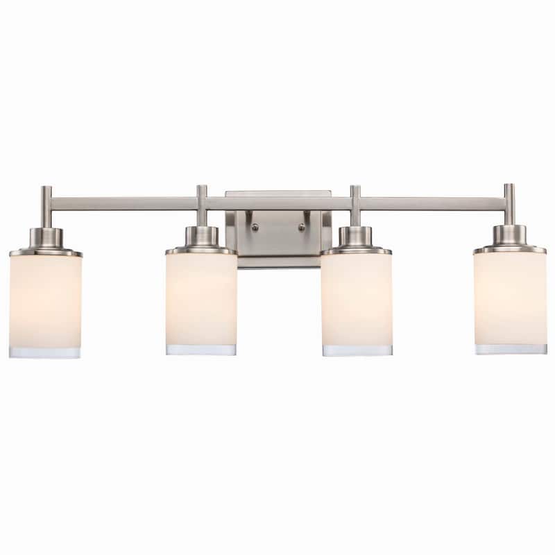 Trans Globe Lighting 71724 Orem 4 Light 31" Wide Bathroom Vanity Light - Brushed Nickel