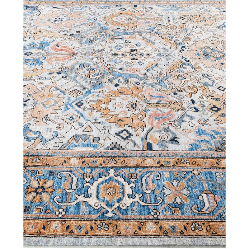 Serapi One-of-a-Kind Hand-Knotted Area Rug - Gray - 8' 11" x 11' 10"