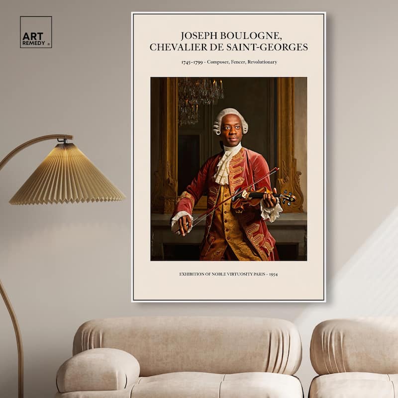 Noble Virtuosity Canvas by Art Remedy