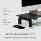 preview thumbnail 4 of 7, Jani Wood Monitor Stand Riser Desk - Ergonomic Design Stand, Desktop Organizer Table for Home, Office Workspace, Gaming Desk