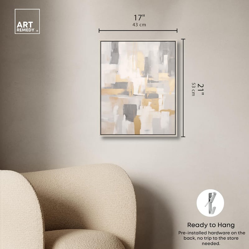 Soft Brilliance I Canvas by Art Remedy