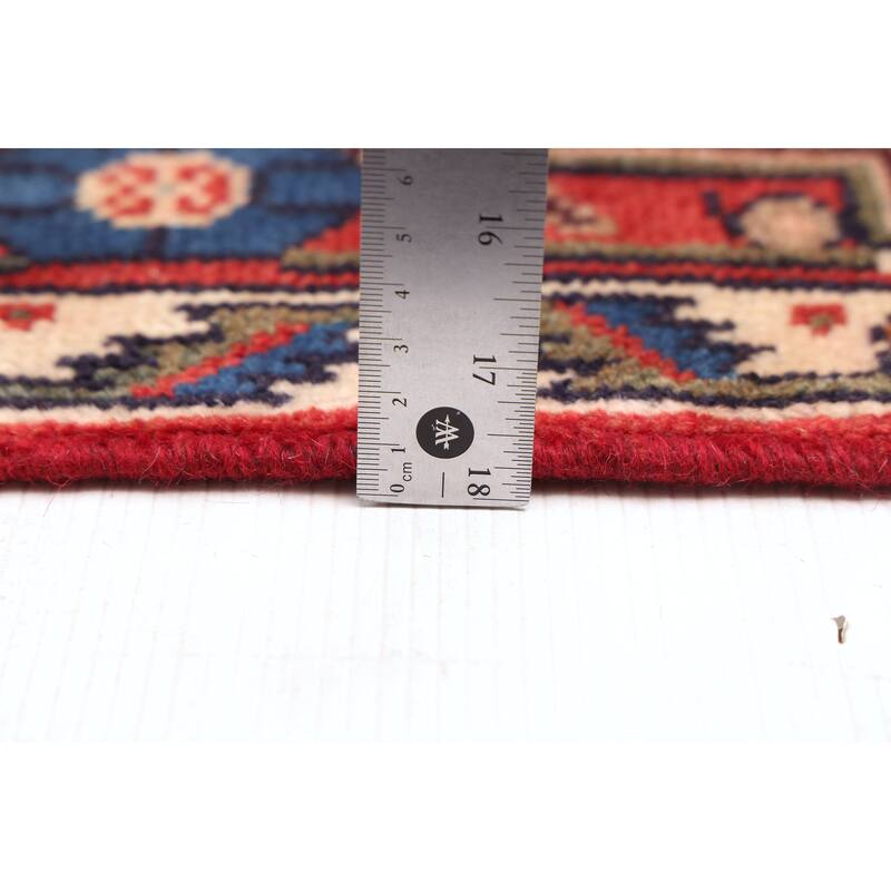 ECARPETGALLERY Hand-knotted Andelz Dark Navy Wool Rug - 4'6 x 8'10