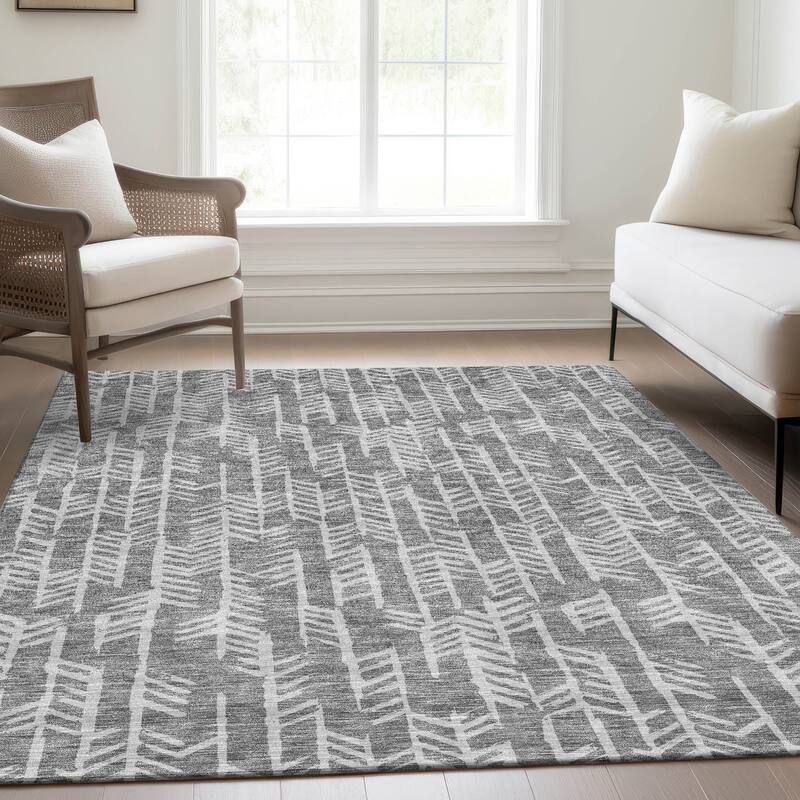 Premium Washable Super Soft Modern Arrows Mayfield Rug