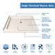 preview thumbnail 11 of 13, DreamLine SlimLine 36 in. D x 36 in. W x 2 3/4 in. H Single Threshold Shower Base - 36" x 36"