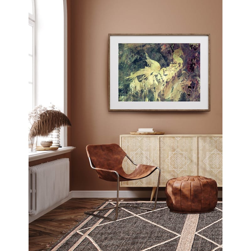 ECARPETGALLERY Hand-knotted Tangier Black, Cream Wool Rug - 9'0 x 11'9