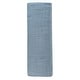 preview thumbnail 7 of 7, Ely's & Co. Cotton Muslin Swaddle Blanket - 1 Pack - 42"x42" 0-24 months - Ocean Blue