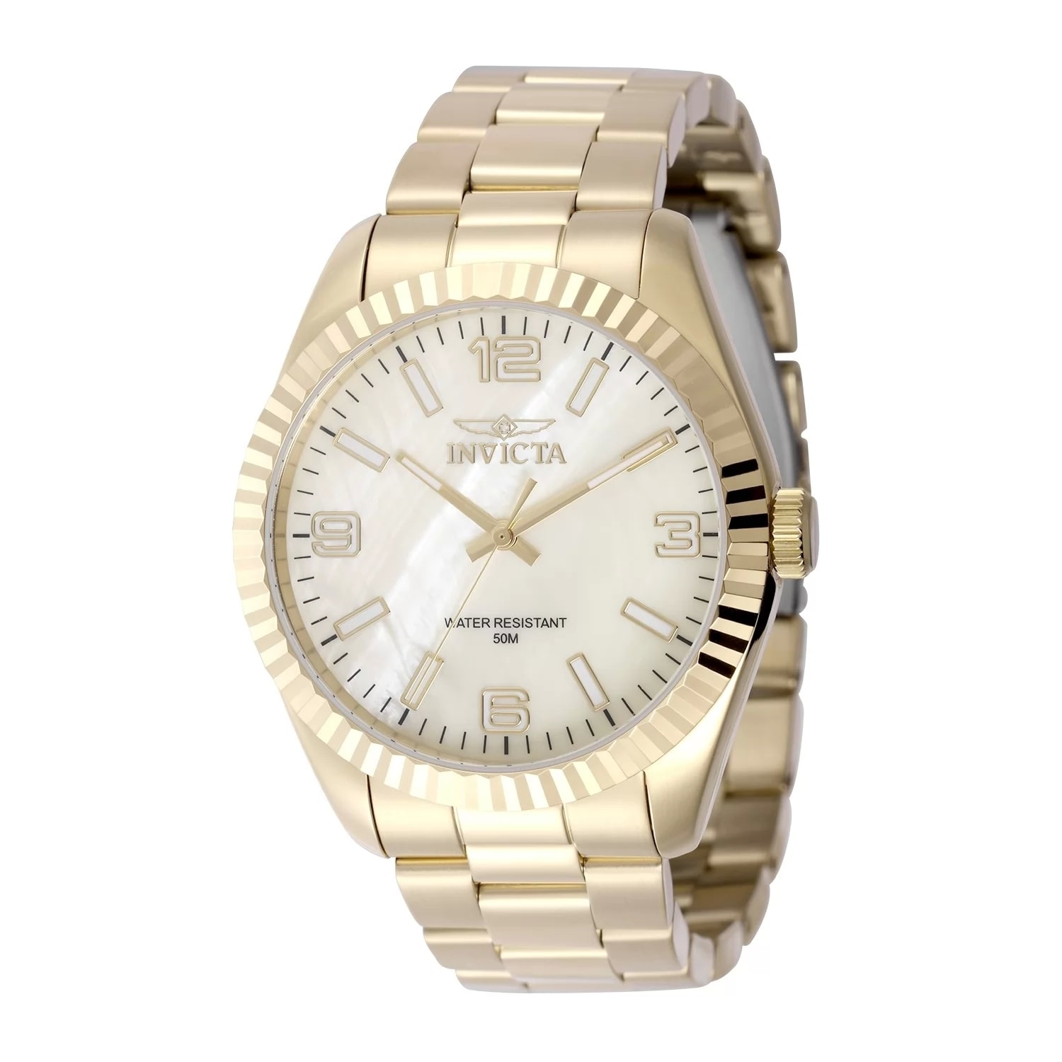 Invicta Men's 50127 Specialty Quartz PC21 Gold Dial Watch