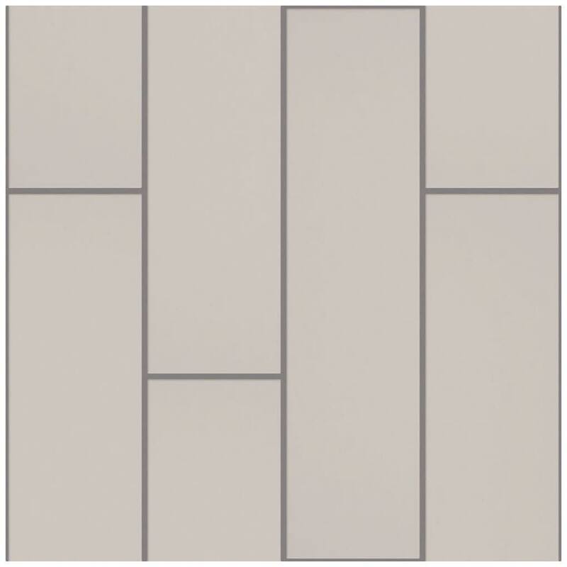 Shaw 413TS Grandeur - 4" x 16" Wall Tile - Sold by Carton (10.76 - Warm Gray
