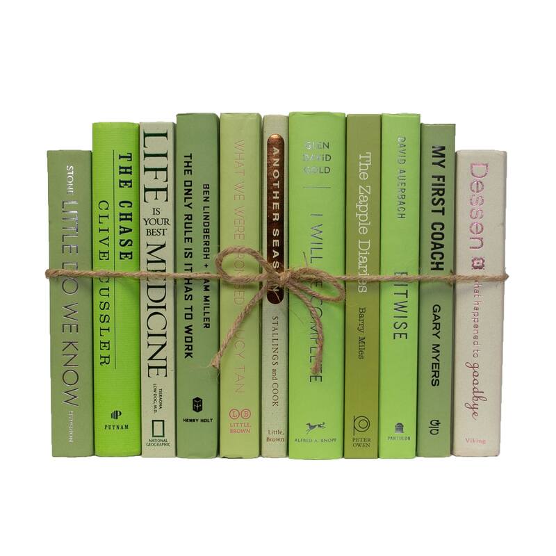 Books Green Decorative Accessories: Palm ColorPak