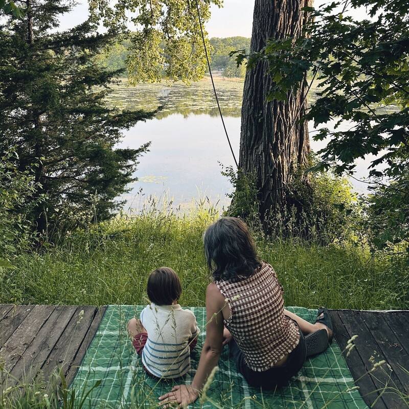 Camp Wandawega Scout Plaid Outdoor Picnic Blanket/Throw