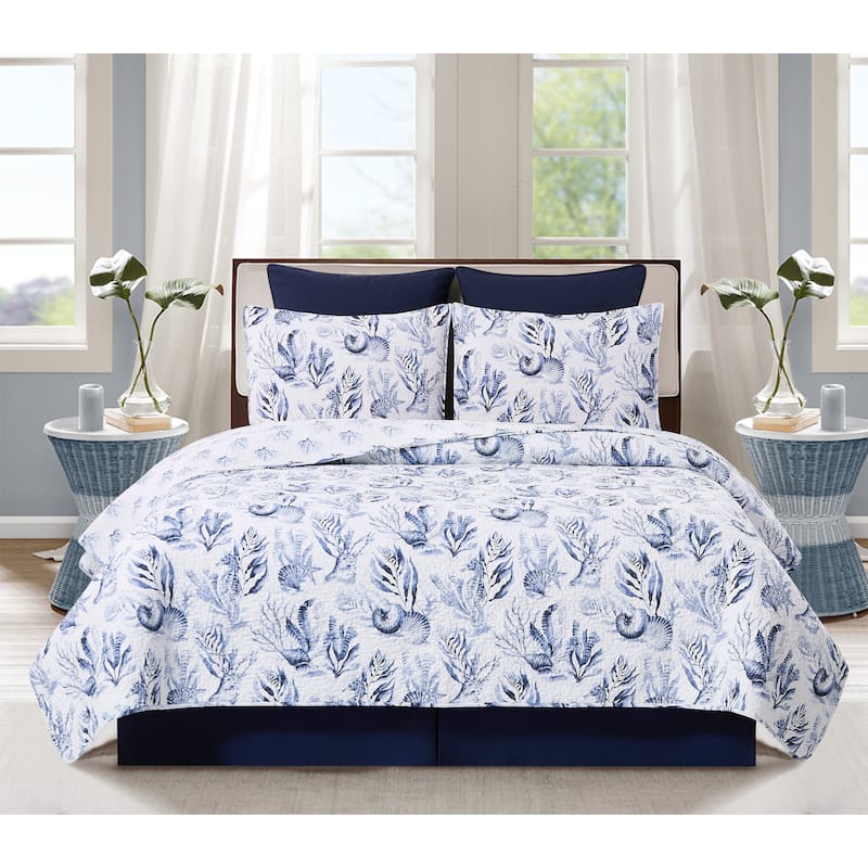 Midnight Lagoon Quilt Set Bedding Collection