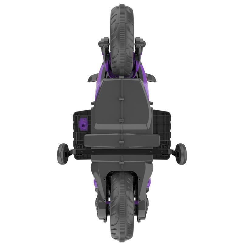 12V Kids Electric Motorcycle for Ages 3-6, 4MPH Max Speed, Bluetooth & USB Music, 100 lb Capacity