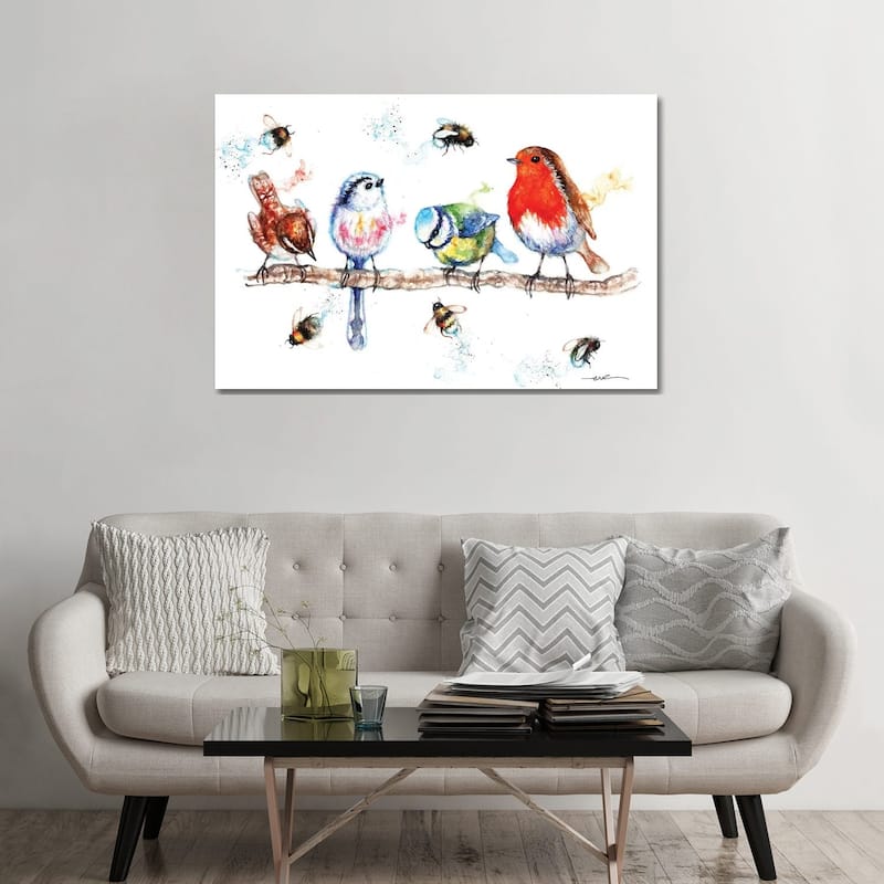 iCanvas "The Birds And The Bees" by BebesArts Canvas Print - 32x48x1.5