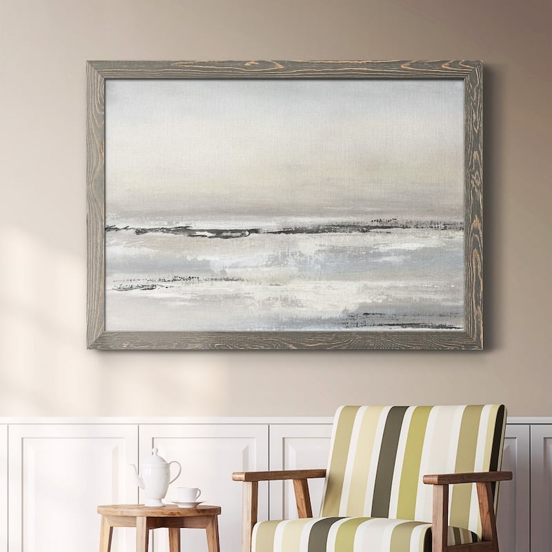 Distant Fog-Premium Framed Canvas - Ready to Hang