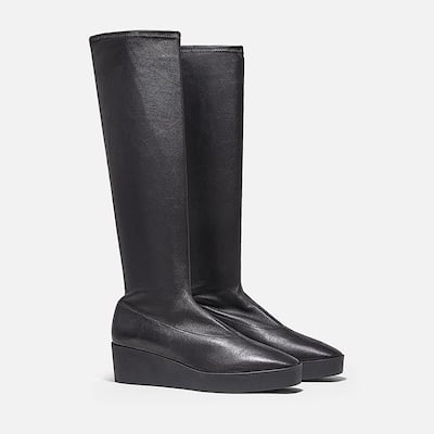 Clergerie Lambskin Tall Boot