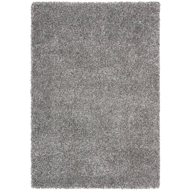 SAFAVIEH Royal Shag Soffia 2-inch Thick Rug - 4'  x  6' - Grey - Rectangle