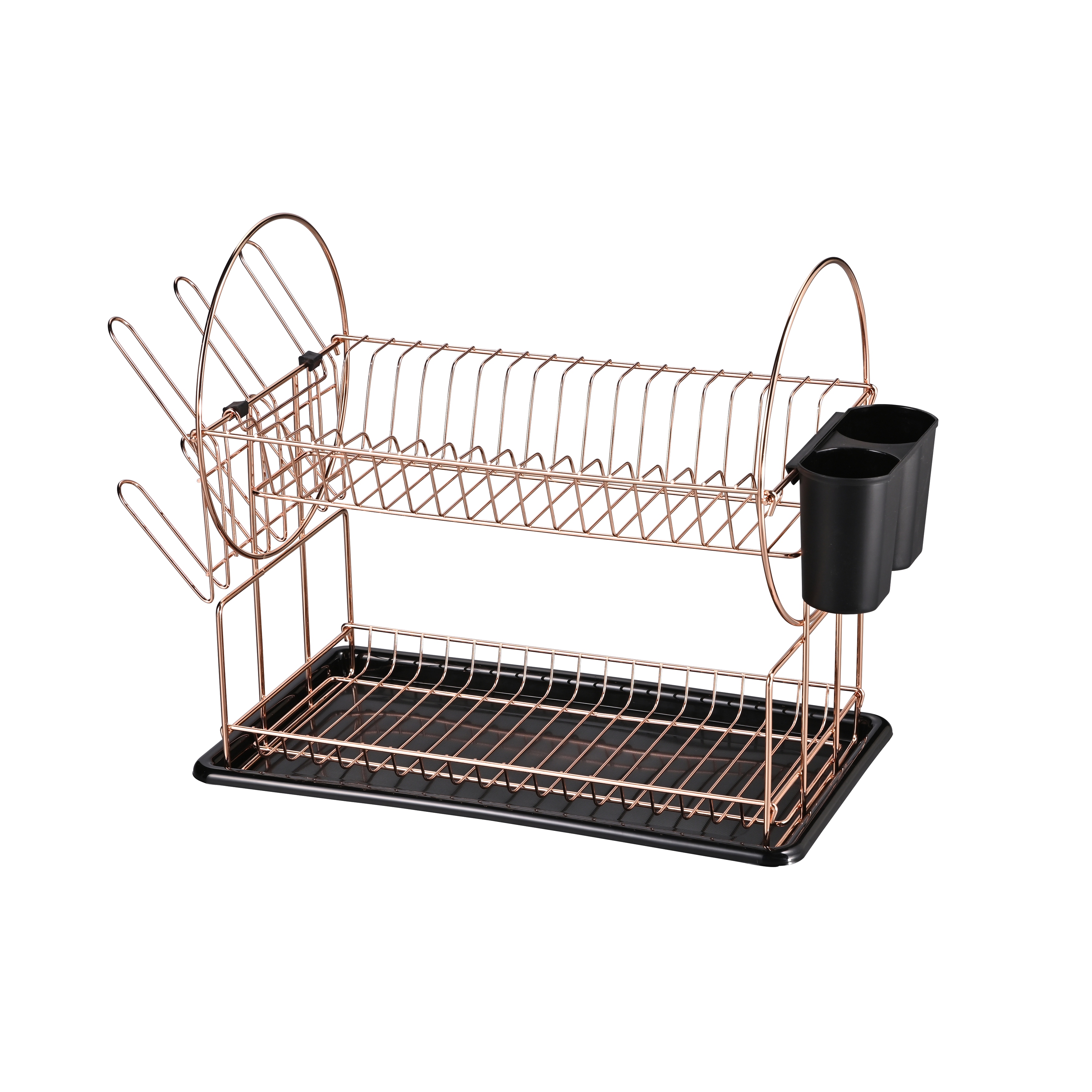 2 tier dish drainer rose gold 2025