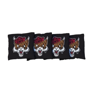 College Vault Central Washinton Wildcats Black Cornhole Bags