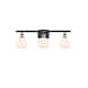 Option Black Antique Brass / Matte White