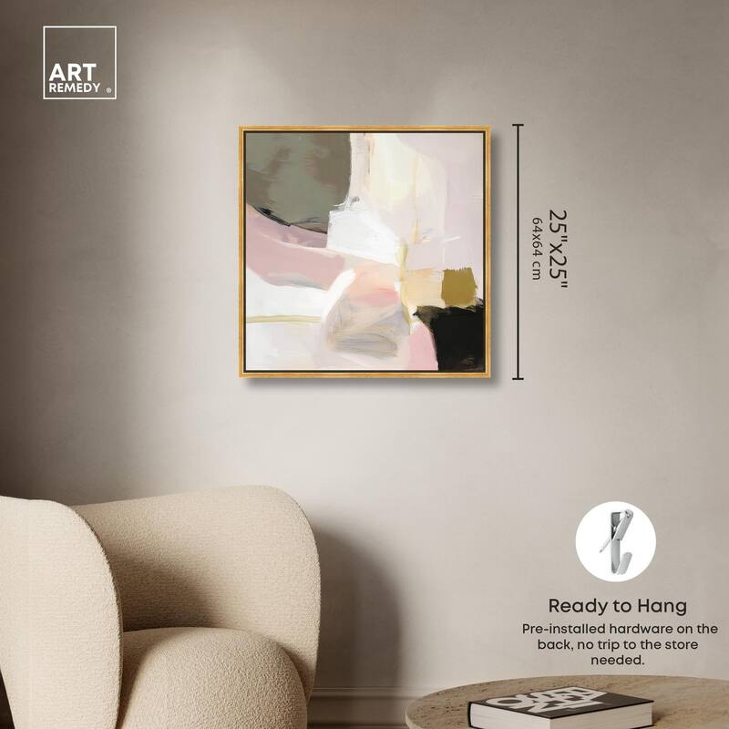 Dynamic Color II Canvas by Art Remedy