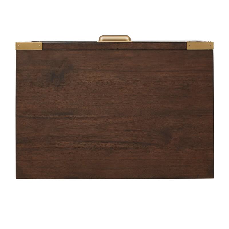 Khourush 26" Wide 2 - Drawer Campaign Nightstand by iNSPIRE Q Modern