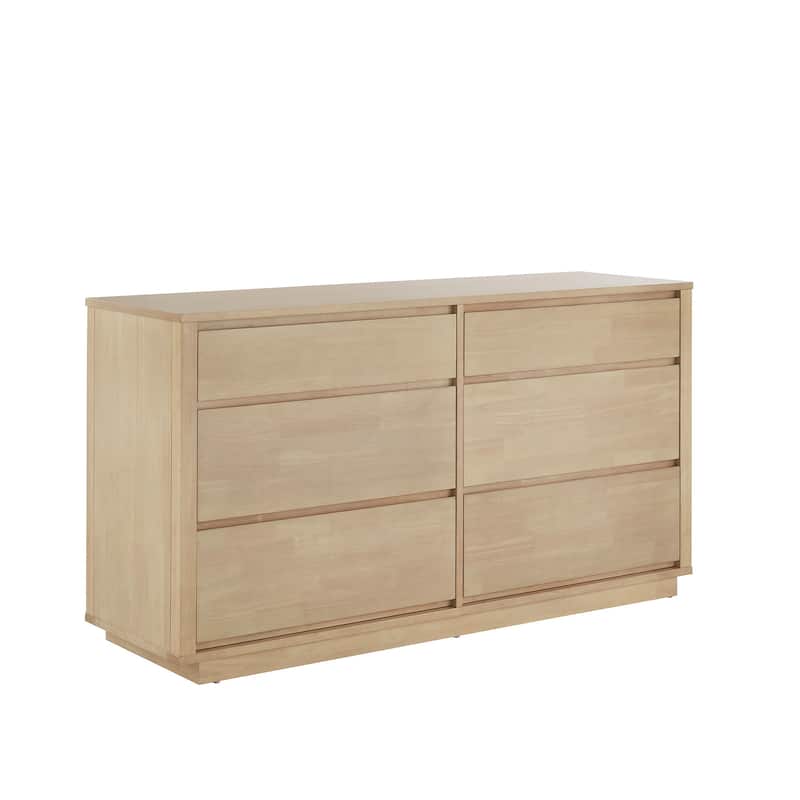 Ingleside Danish-inspired 6-Drawer Dresser by iNSPIRE Q Modern - Natural