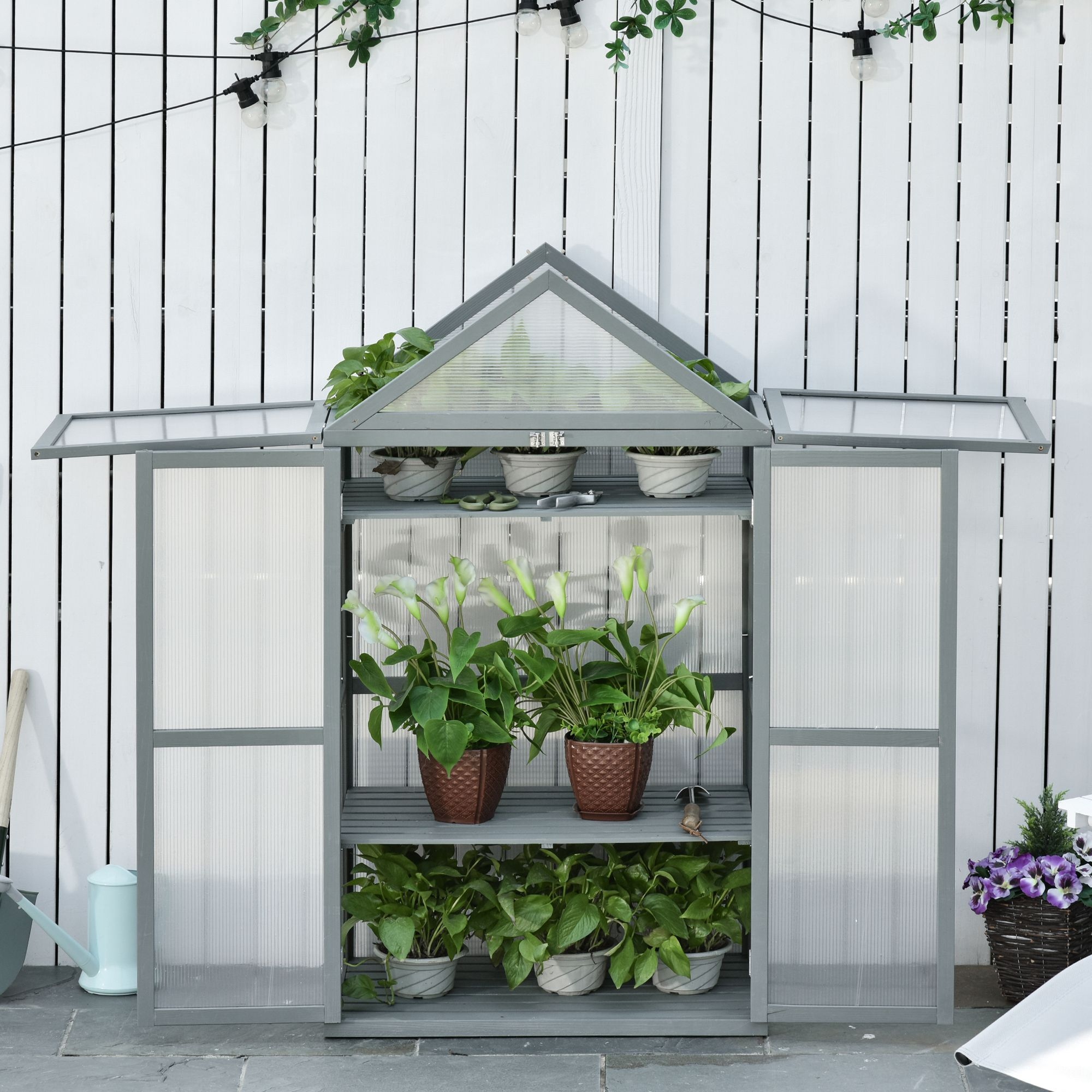 Bed Frame Greenhouse Cover For Raised Garden Bed Zenport