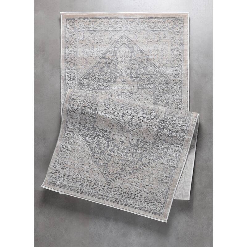 Ray Collection Modern Abstract Oriental Area Rug