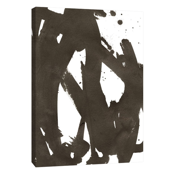 PTM Images 9-108592 PTM Canvas Collection 10" x 8" - "Composition in Black and White 15" Giclee Abstract Art Print on Canvas