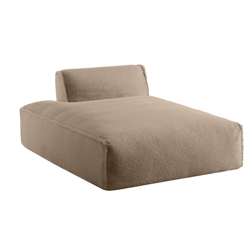 72" Oversized Modular Sofa Compressed Spacious Foam-Filled Sofa Bed
