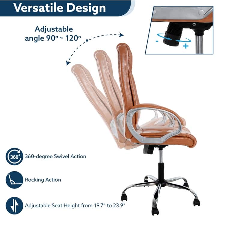 Ergonomic Breathable Mesh Office Chair – Adjustable Design with Lumbar Support and Enhanced Mobility with 360° Swivel Wheels
