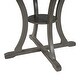 preview thumbnail 15 of 13, 5-Piece Round Dining Set with Hollow Chair Back