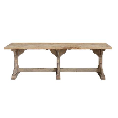 Reclaimed Wood Table with Trussel