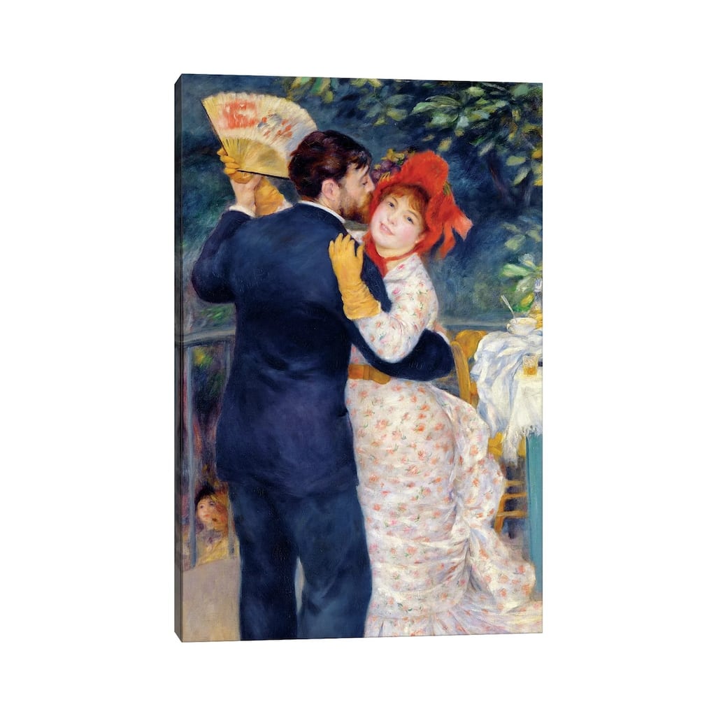 iCanvas "A Dance in the Country, 1883 " by Pierre-Auguste Renoir Canvas Print
