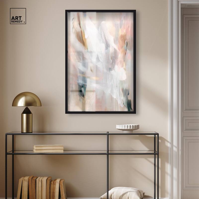 Drifting Colors I Shadowbox by Art Remedy