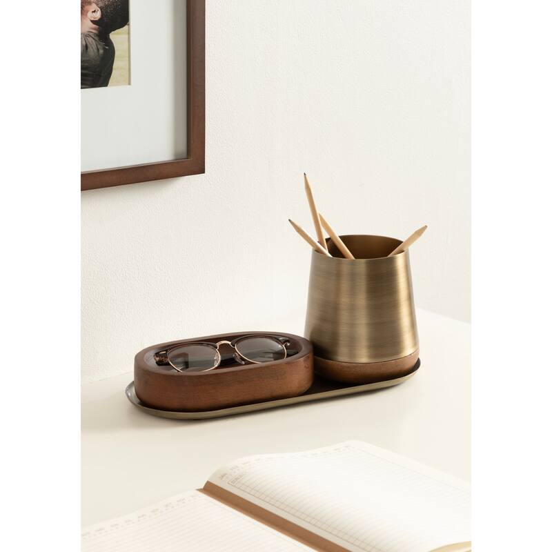 Kate and Laurel Koni 3 Piece Organization Set