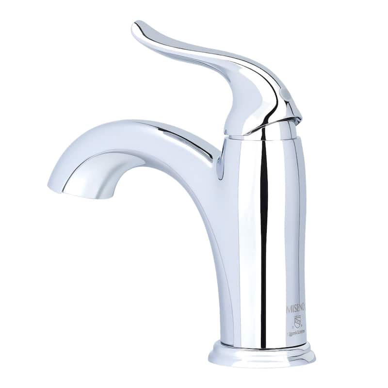 Miseno Bella Single Hole Bathroom Faucet - Includes Pop-Up Drain