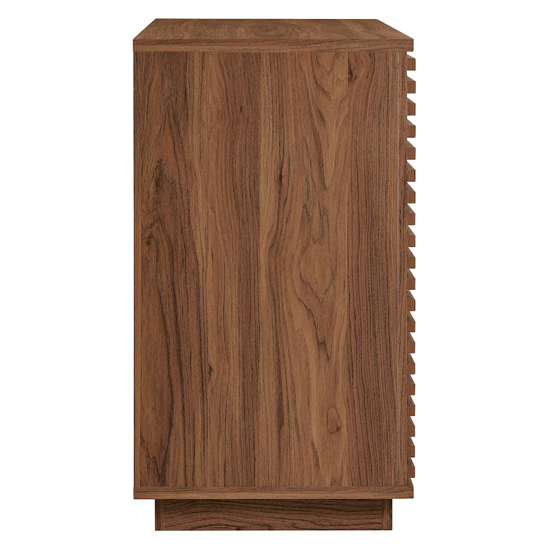Render 2-Door Fluted Accent Cabinet