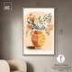preview thumbnail 12 of 63, Mid Autumn Flowers Canvas Boho Colorful Wall Art by Art Remedy