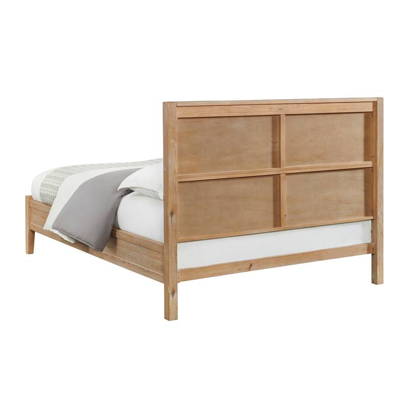 Arden Panel Wood King Bed