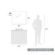 preview thumbnail 3 of 34, Duncan 1-light Bath Vanity