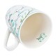 preview thumbnail 6 of 6, STP Goods Green Blossom Coffee Tea Bone China Mug in A Gift Box