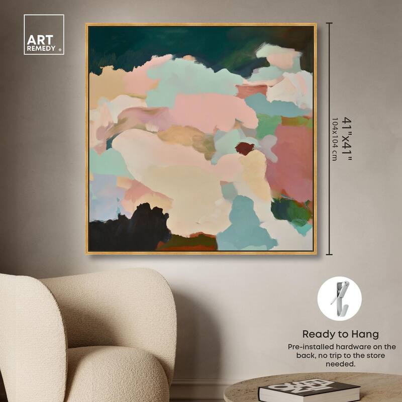 Brushed Beauty I Canvas by Art Remedy