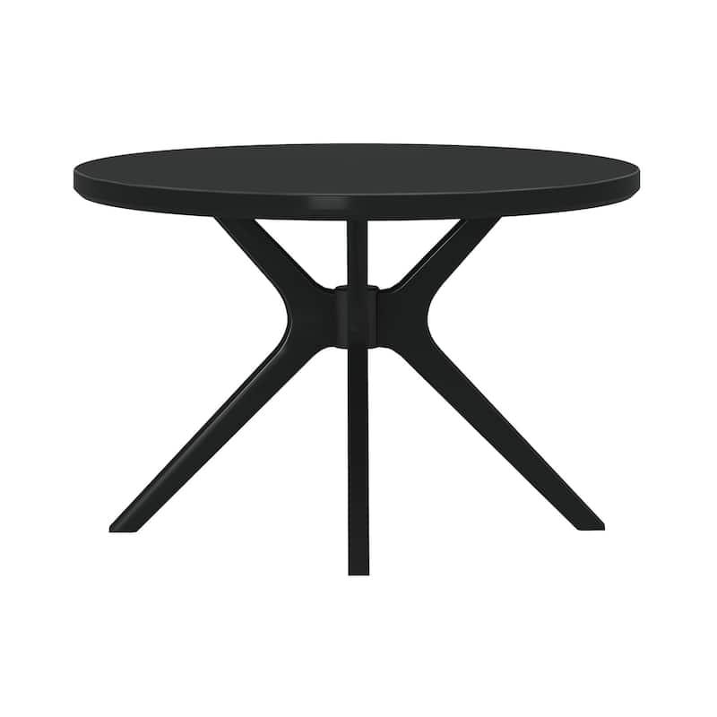 Plank and Beam Verso Cross Leg Round Dining Table - 47"